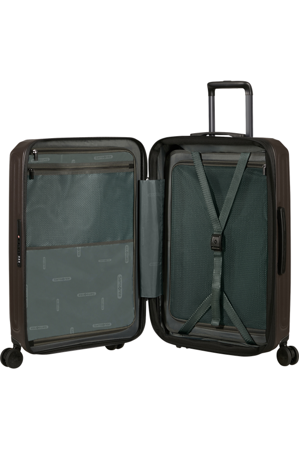 2Wander Nelipy&ouml;r&auml;inen laajennettava matkalaukku 69cm | Samsonite 2Wander Spinner Expandable 69cm  Matt Brown