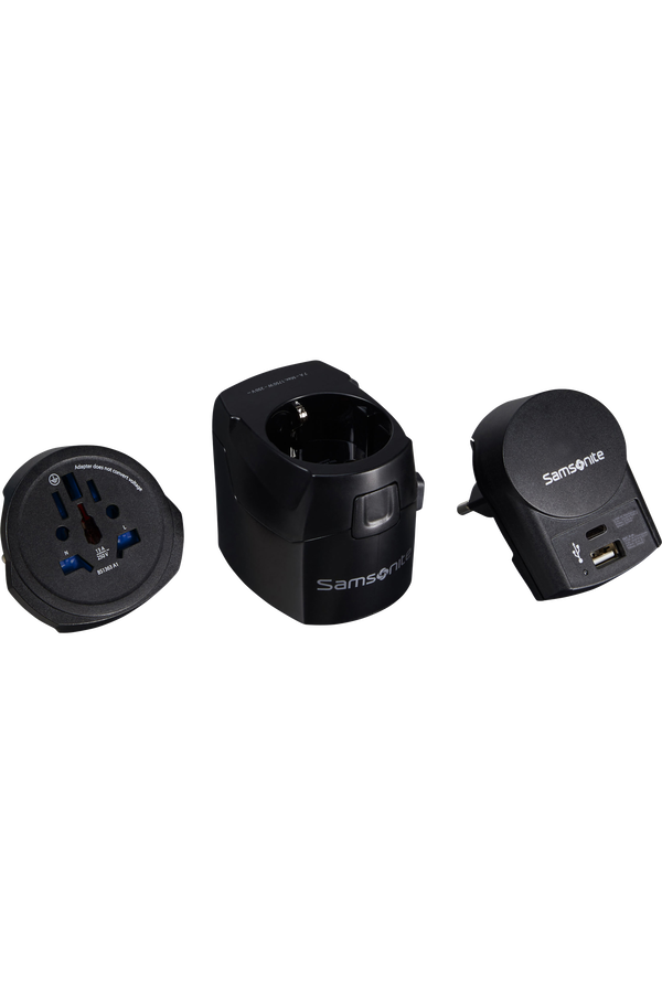 Ta Revolution World Adapter Pro 3-napainen + USB