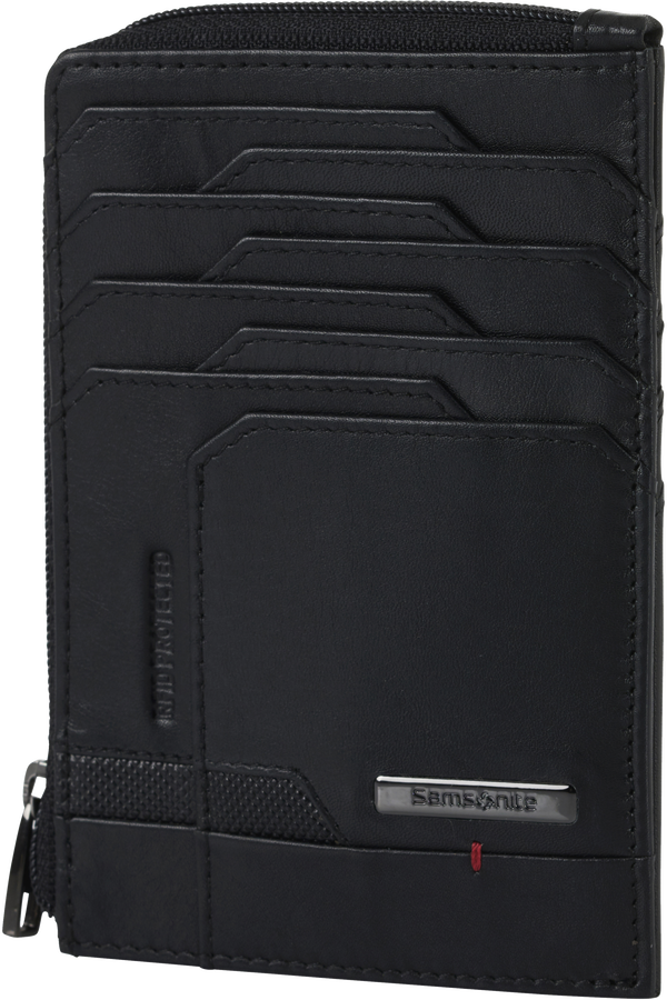 Samsonite Pro-Dlx 5 Slg 727-All in One Wallet Zip Black Samsonite Pro-Dlx 5 Slg 727-All in One Wallet Zip Black