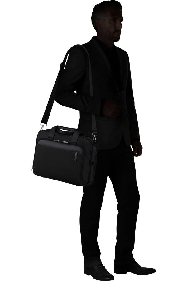 Samsonite Evosight Bailhandle 15.6'  Black Samsonite Evosight Bailhandle 15.6'  Black