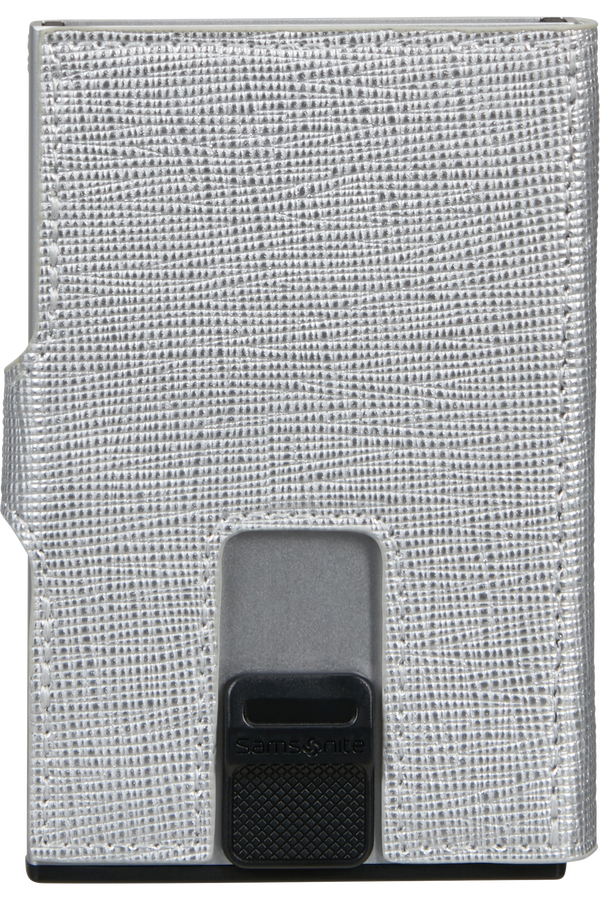 Samsonite Alu Fit 202 - Slide-up Wallet  Silver