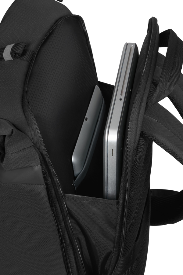 Samsonite Moderny Rolltop Backpack 15.6  Black