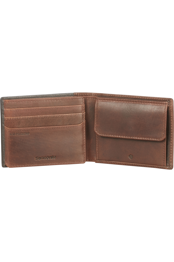 Samsonite Oleo Slg 039 - B 7CC+HFL+W+COMP+C  Dark Brown Samsonite Oleo Slg 039 - B 7CC+HFL+W+COMP+C  Dark Brown