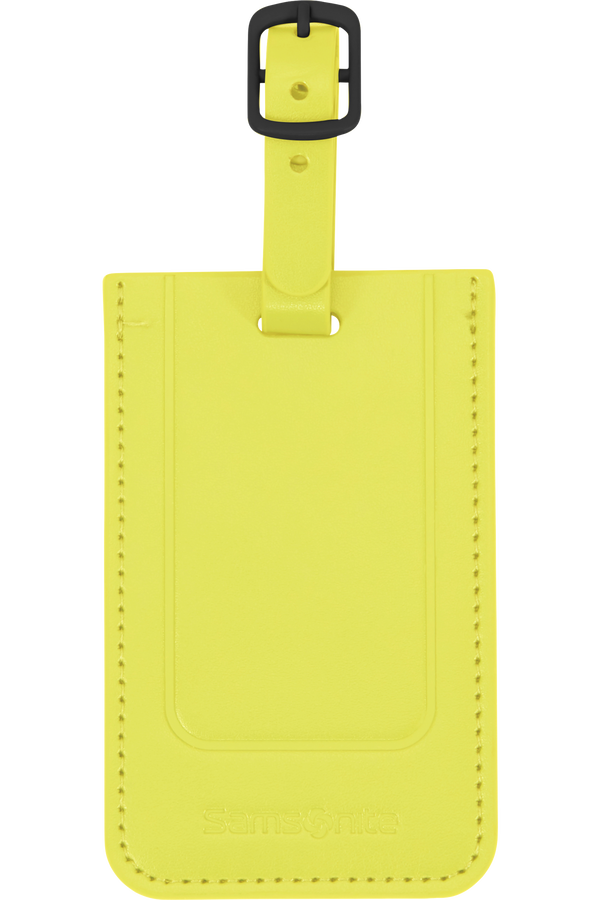 Samsonite Ta Revolution Rectangle Luggage Tag x2  Lime