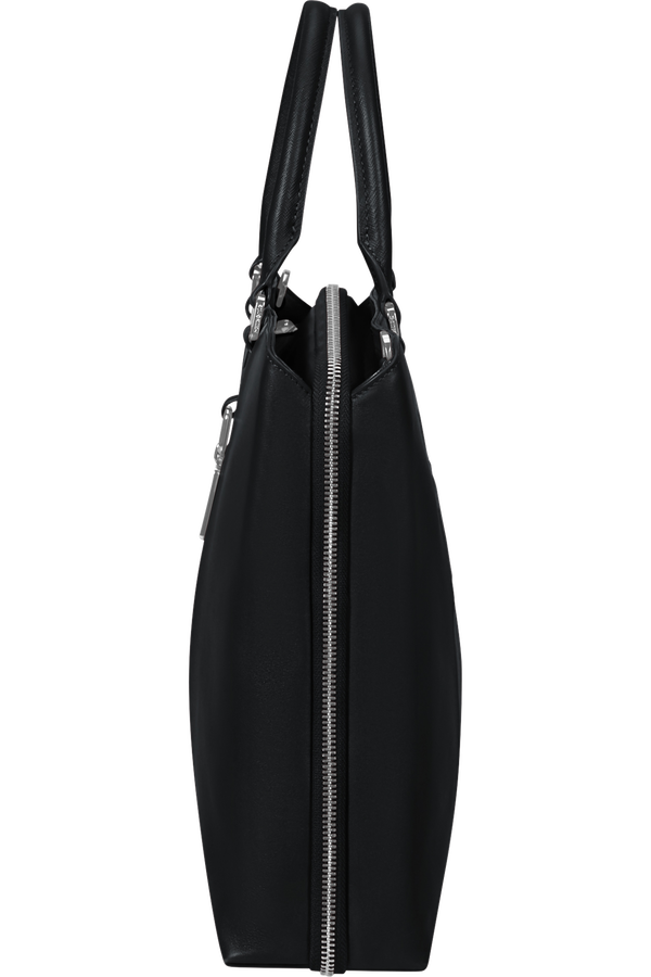 Image Biz Leather Tietokonelaukku 15.6" | Samsonite Image Biz Leather Briefcase 15.6'  Black