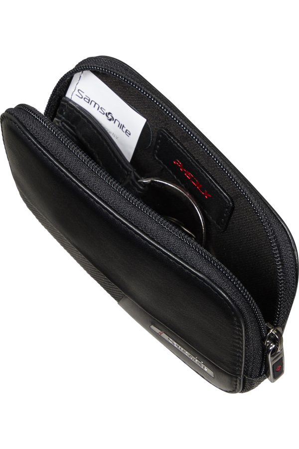 Samsonite Pro-Dlx 6 Slg 524 -Z ROUND KEY POUCH+2R  Black Samsonite Pro-Dlx 6 Slg 524 -Z ROUND KEY POUCH+2R  Black