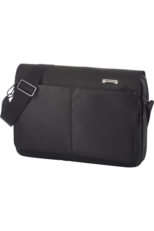 Samsonite Hip-Tech 2 Messenger 12.9'+Flap  Black