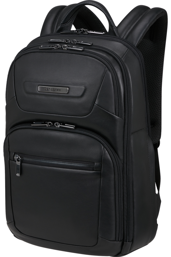 Samsonite Pro-Dlx 6 Leather Backpack 14.1'  Black Samsonite Pro-Dlx 6 Leather Backpack 14.1'  Black