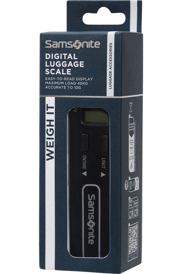 Samsonite Ta Revolution Digital Luggage Scale  Black