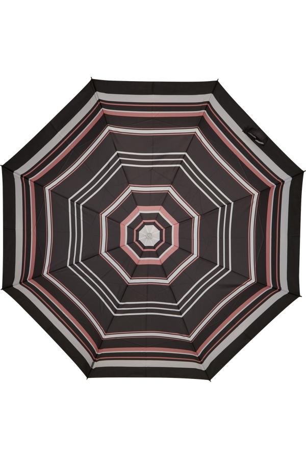 Samsonite Alu Drop S Safe 3 Sect. Auto O/C  Coral Stripes