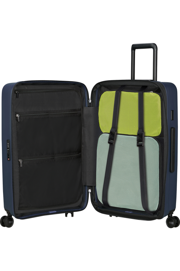 Samsonite Restackd Spinner Expandable 68cm  Midnight