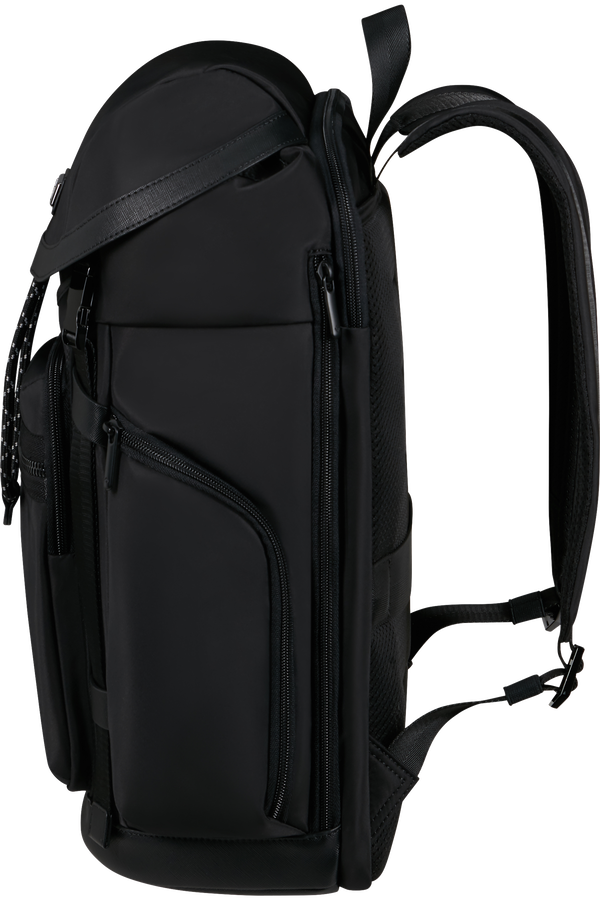 Samsonite Relyon Backpack M 15.6'' with flap  Black