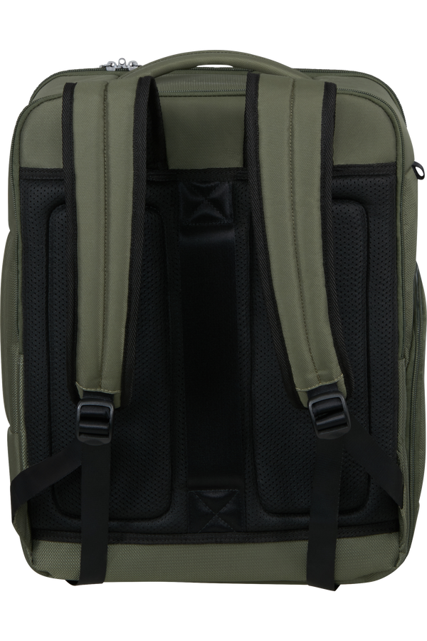 GoTwist Reppu 17.3" | Samsonite GoTwist Underseat Backpack M Green