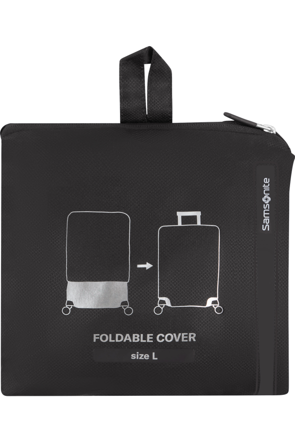 Samsonite Ta Revolution Foldable Luggage Cover L  Black