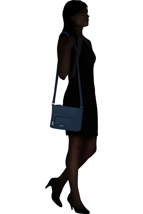 Samsonite Move 5.0 H. Shoulder Bag S 3 Zip  Dark Blue Samsonite Move 5.0 H. Shoulder Bag S 3 Zip  Dark Blue