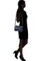 Samsonite Karissa Evo Shoulder Bag + Pouch  Blue Nights Samsonite Karissa Evo Shoulder Bag + Pouch  Blue Nights