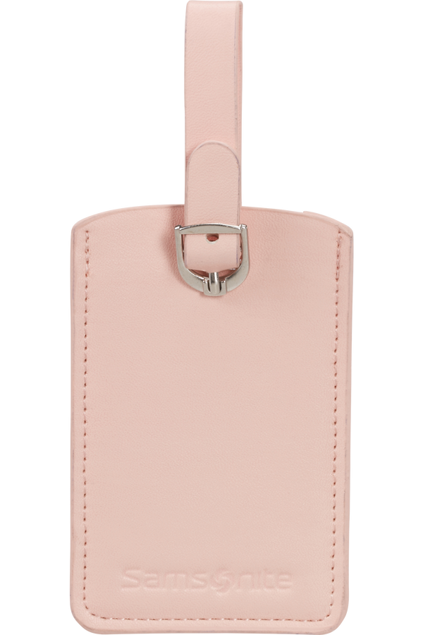 Samsonite Global Ta Rectangle Luggage Tag x2 Pale Rose Pink