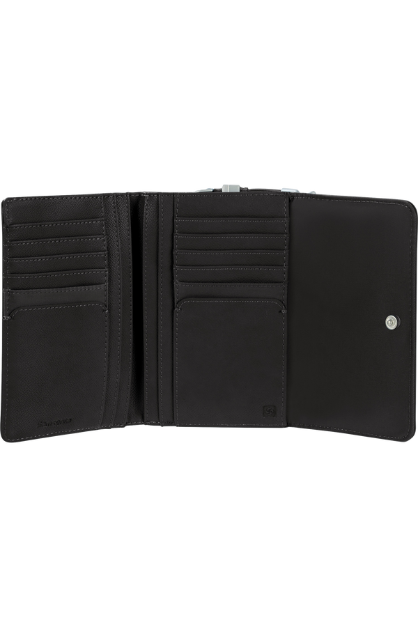 Samsonite Karissa Slg Wallet 12CC+ZIP EXT M  Black Samsonite Karissa Slg Wallet 12CC+ZIP EXT M  Black