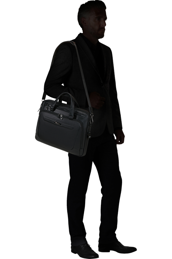 Pro-Dlx Leather tietokonelaukku 15.6"