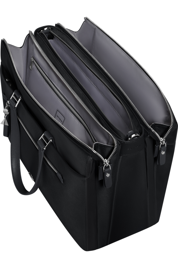 Samsonite Karissa Evo Org. Tote 14.1' 3 Comp  Black Samsonite Karissa Evo Org. Tote 14.1' 3 Comp  Black