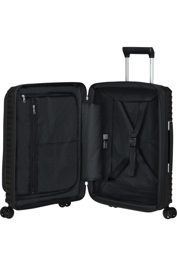 Samsonite Upscape Spinner Expandable Easy Access 55cm  Black