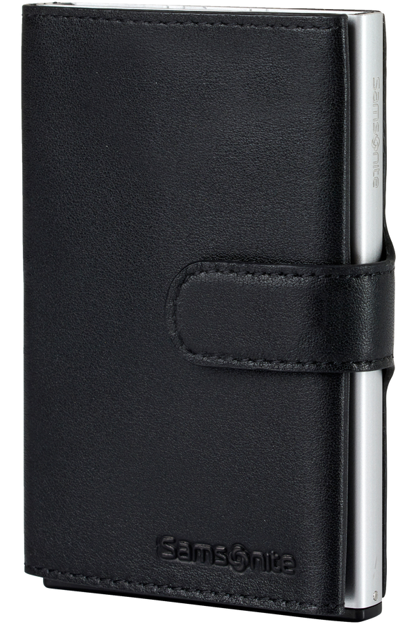 Samsonite Alu Fit 202 - Slide-up Wallet  Black