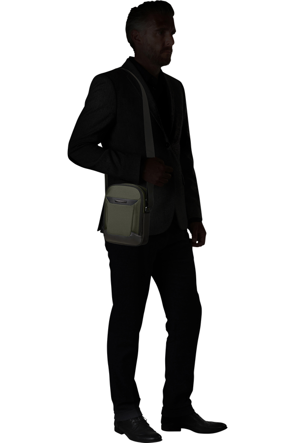 Samsonite Pro-Dlx 6 Crossbody Bag M  Green