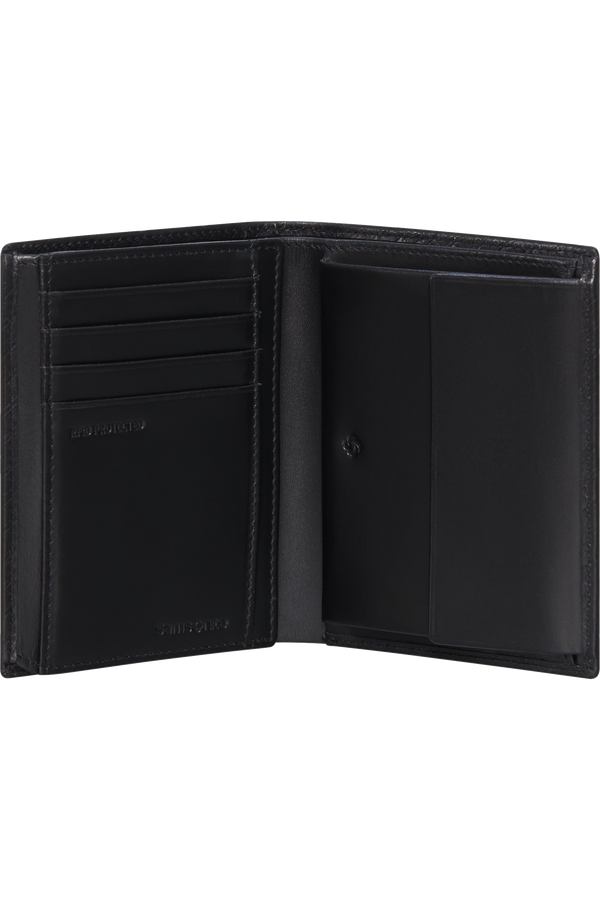 Samsonite Refined Slg 150 - W S 8CC+HFL+C+2C II  Black Samsonite Refined Slg 150 - W S 8CC+HFL+C+2C II  Black