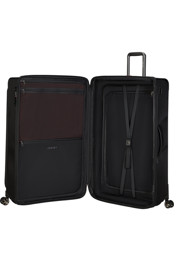 Samsonite Pro-Dlx 6 Trvl Spinner Expandable 84cm  Black